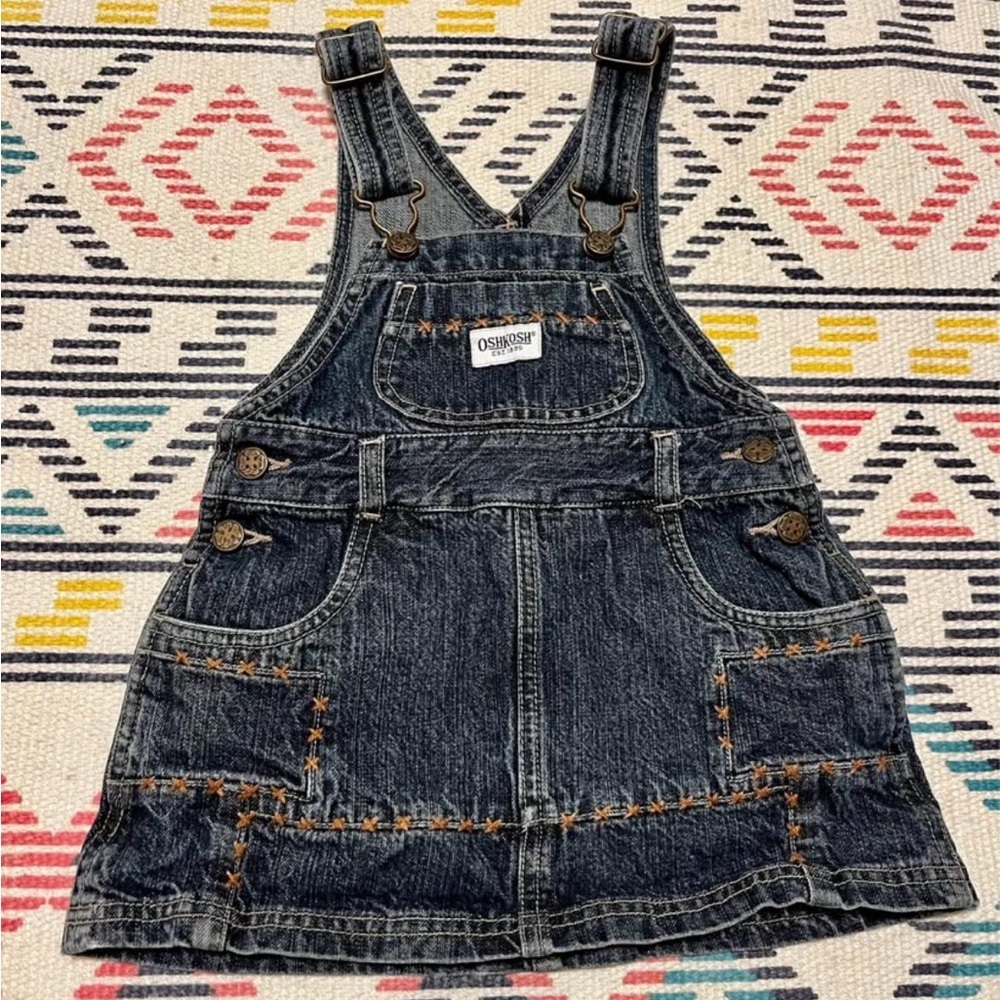Vintage OshKosh B'gosh Denim Kids Jumper
